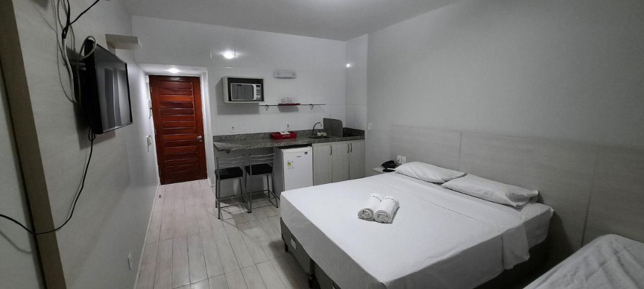 102 Lindo Flat mobiliado com vista lateral mar na Praia de Iracema Fortaleza  Exterior foto